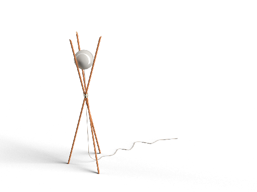 Southeast Asian Floor Lamp