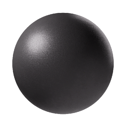 Black Rough Plastic