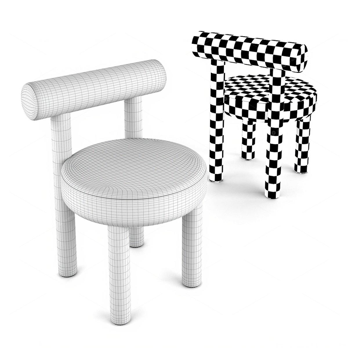 Chairs 3D Models 4