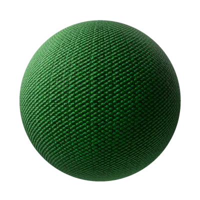 Dark Green Coarse Woven Acrylic Fabric