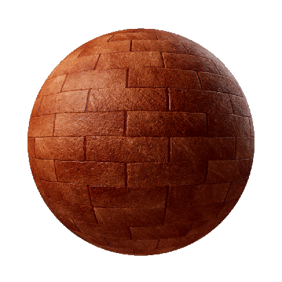 Wall Tile Solid Irregular Red Brick Wall