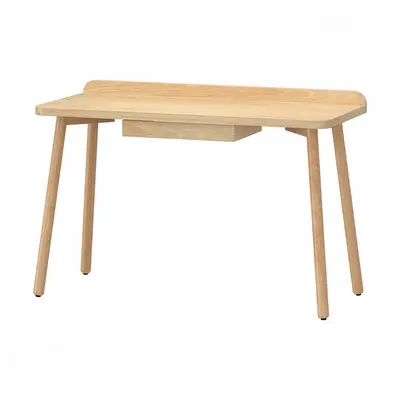 Minimalist Wooden Study Desk 3d model