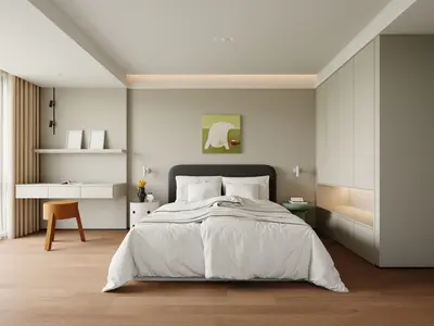 Modern Minimalist General Children's Room