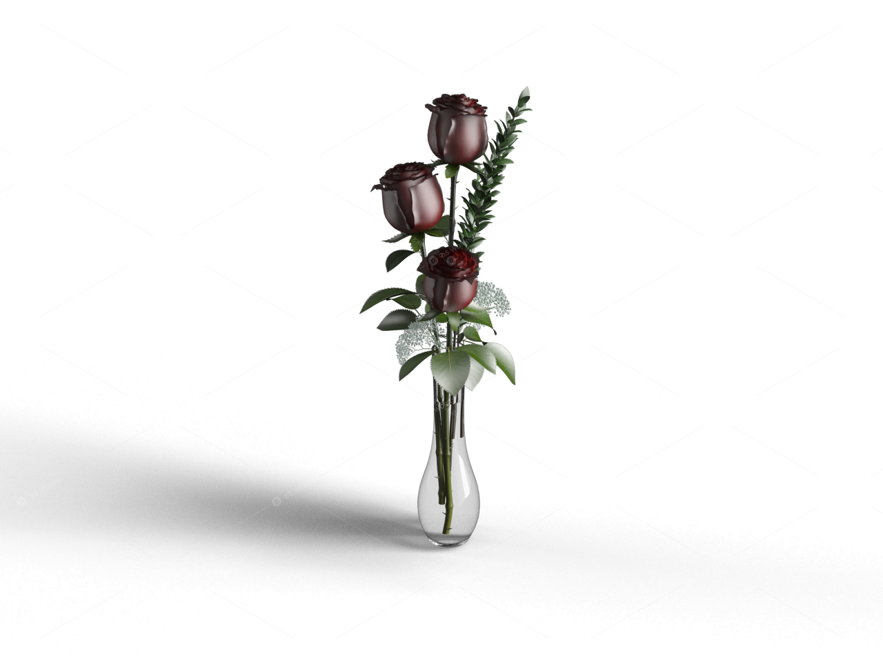Vases & Floral Arrangements 3D Models