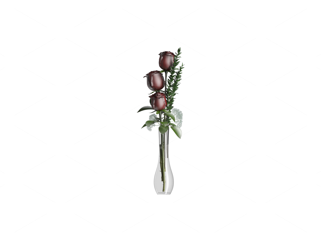 Vases & Floral Arrangements 3D Models 2
