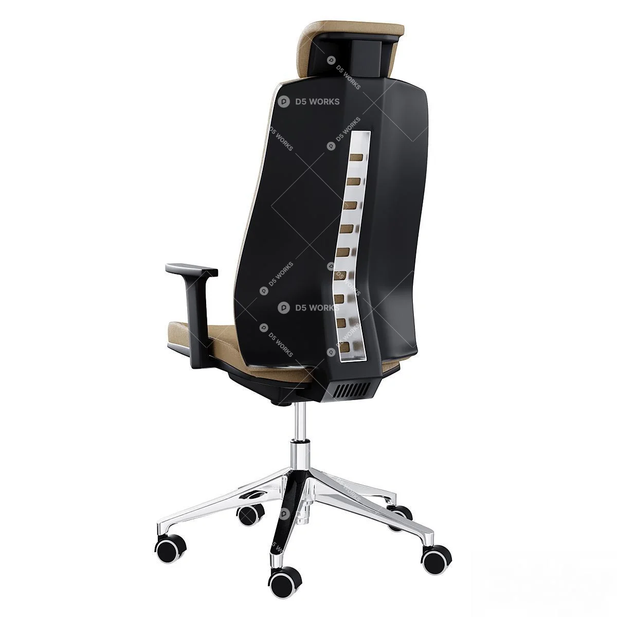 Modern Office Chair 3d model thumbnail 3