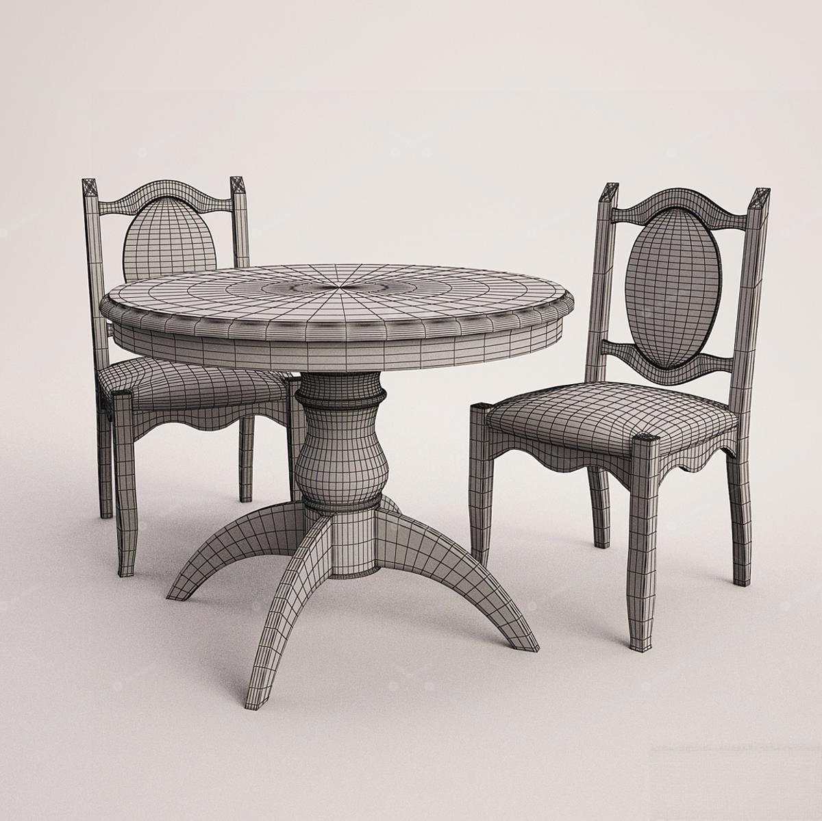 Furniture Sets 3D Models 2
