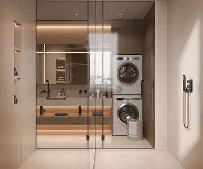 Modern Bathroom 3d model