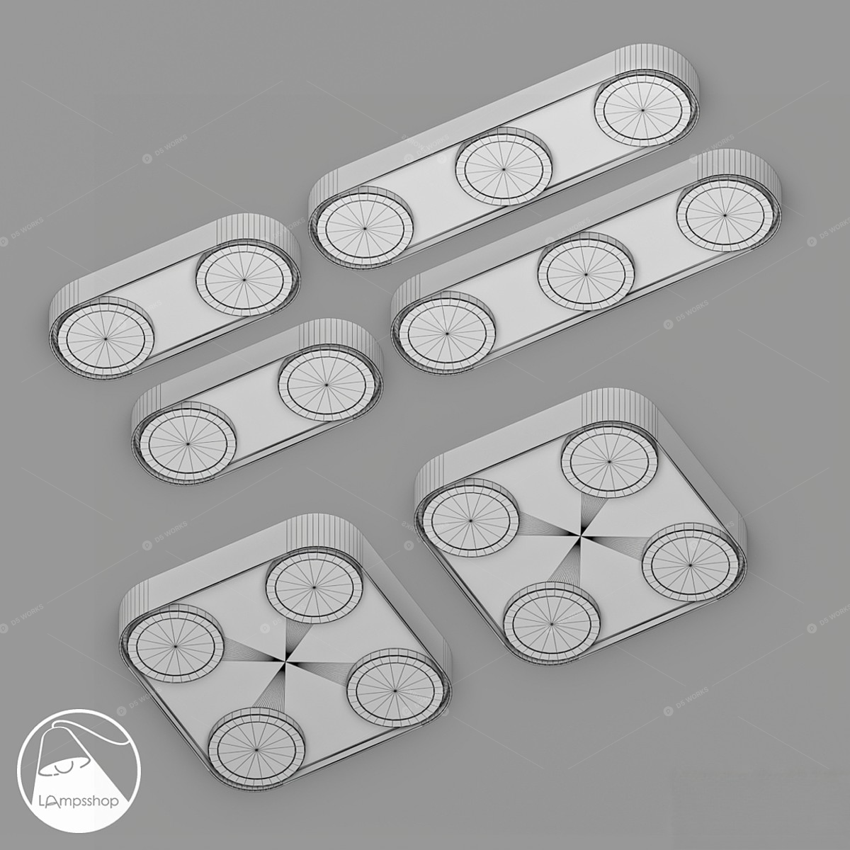 Lighting Sets 3D Models 2