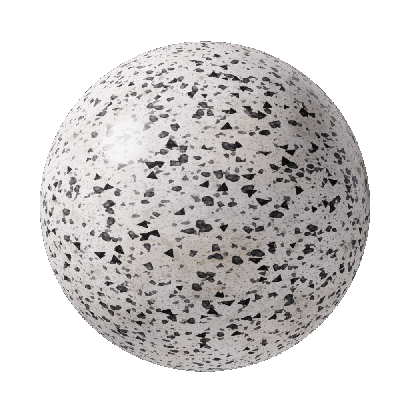 White Seamless Terrazzo