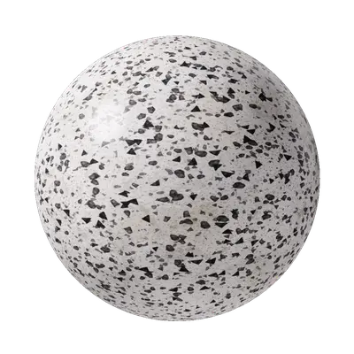 White Seamless Terrazzo