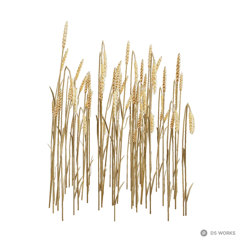 Wheat-shaped Landscape Light 3d model - Image 1