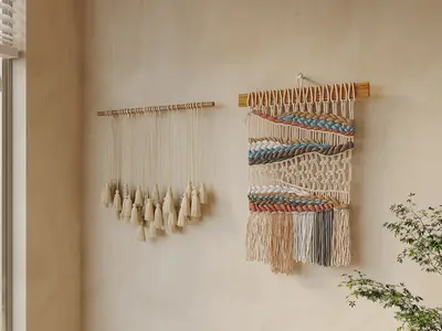 Organic Modern Scandinavian Wall Hangings