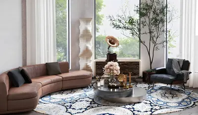 Quiet Luxury Home Living Room