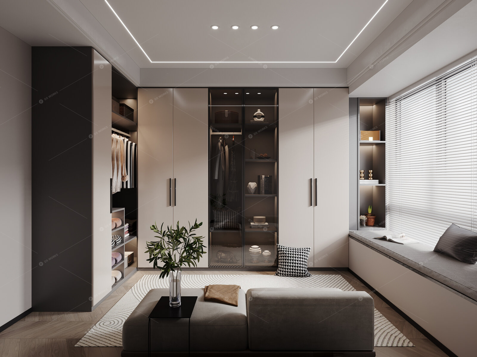 Walk-in Closets 3D Models