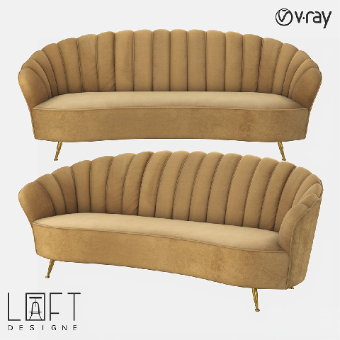 Modern Irregular-shaped Sofa 