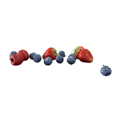 Food and Drink scattered fruits 01