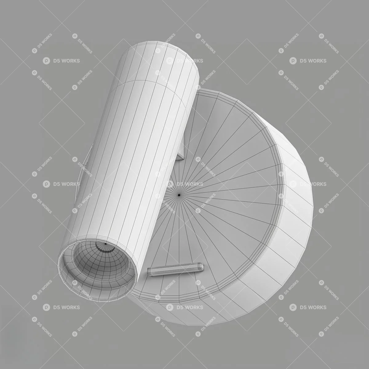 Wall Lamp 3d model thumbnail 3