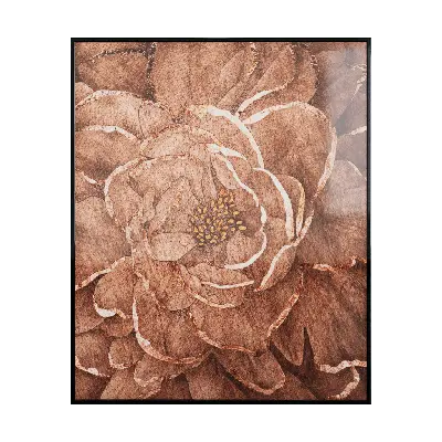 Modern Black Metal Frame Painting