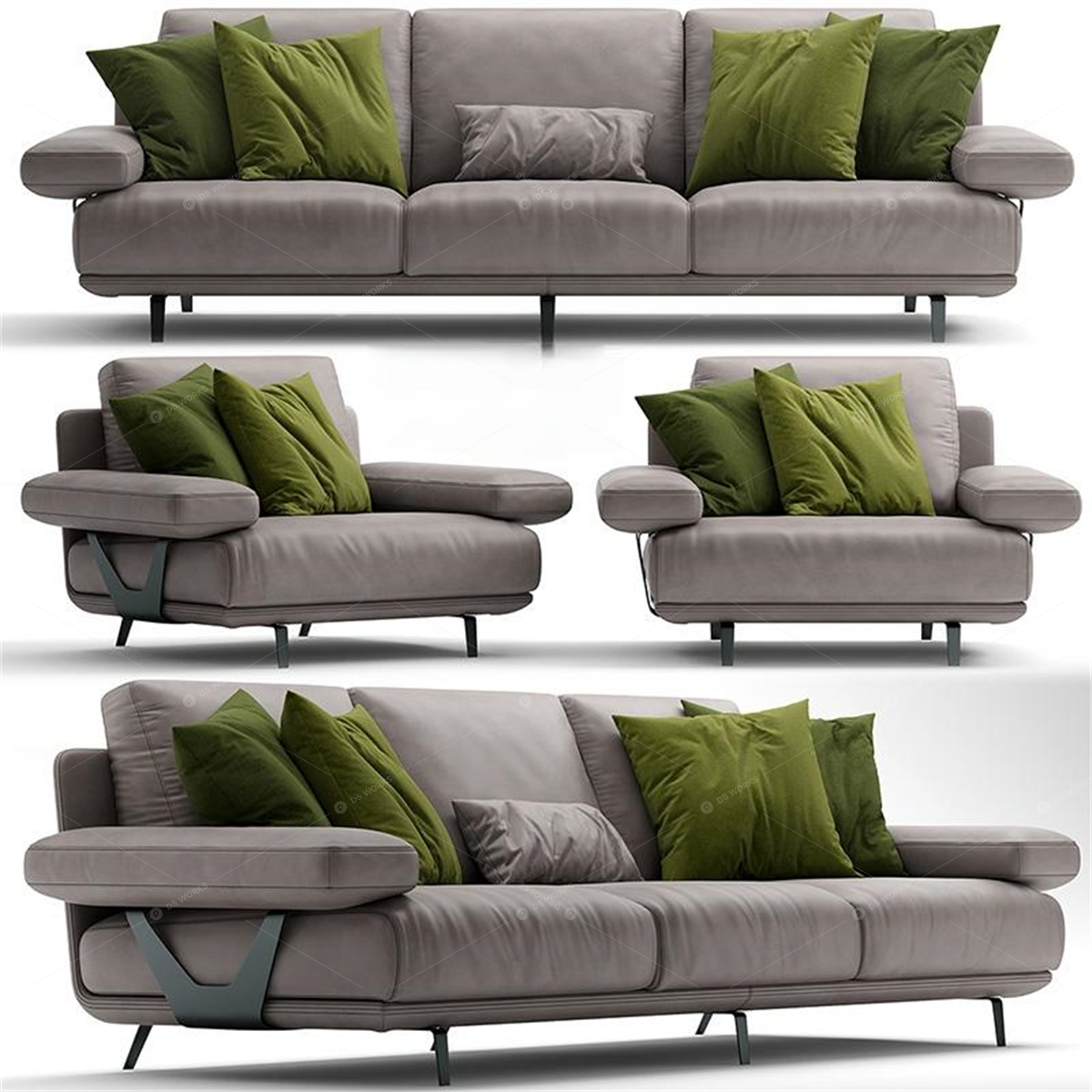 Sofas 3D Models