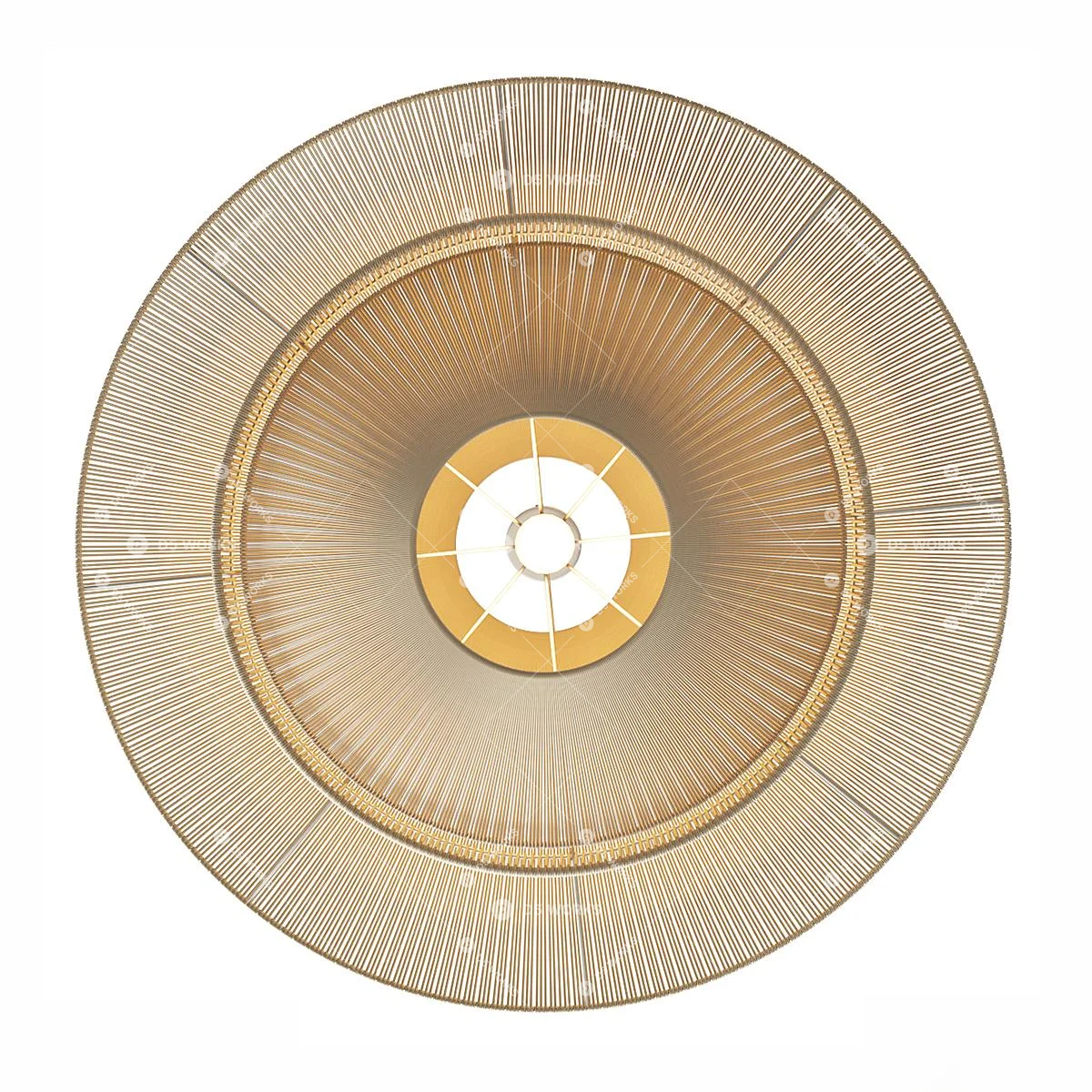 Scandinavian Pendant Light 3d model thumbnail 3