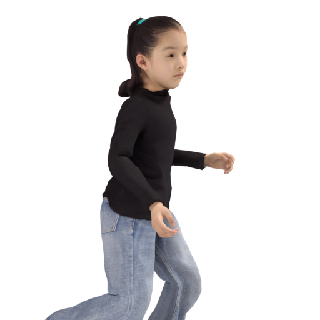 Child Iris Playing