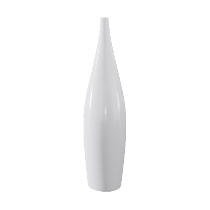 Floral Vase Design Modern White Vase Decoration 01