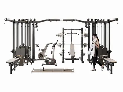 Modern Fitness Equipment