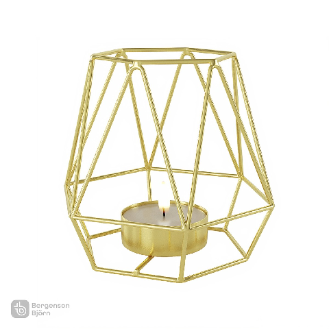 Modern Candle & Holder