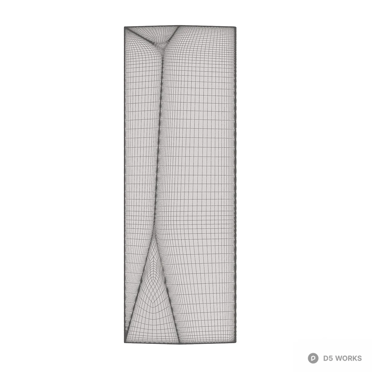 Minimalist Linear Pendant Light 3d model thumbnail 3