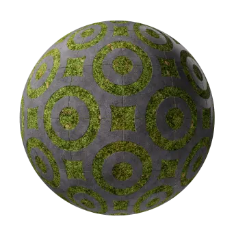 Grass growing tile 11