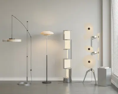 Minimalist Floor Lamp 3d model