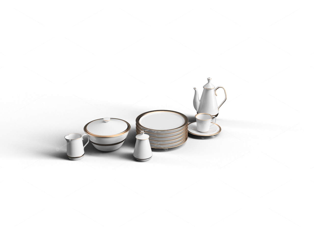 Tableware 3D Models