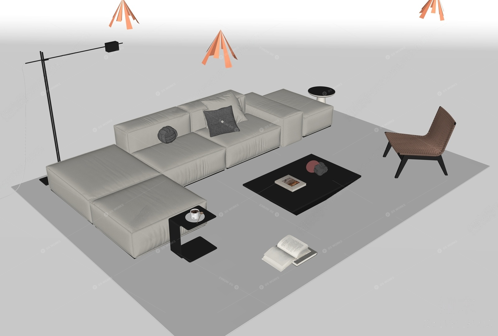 Furniture Sets 3D Models 2