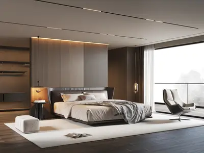 Italian Modern Home Bedroom