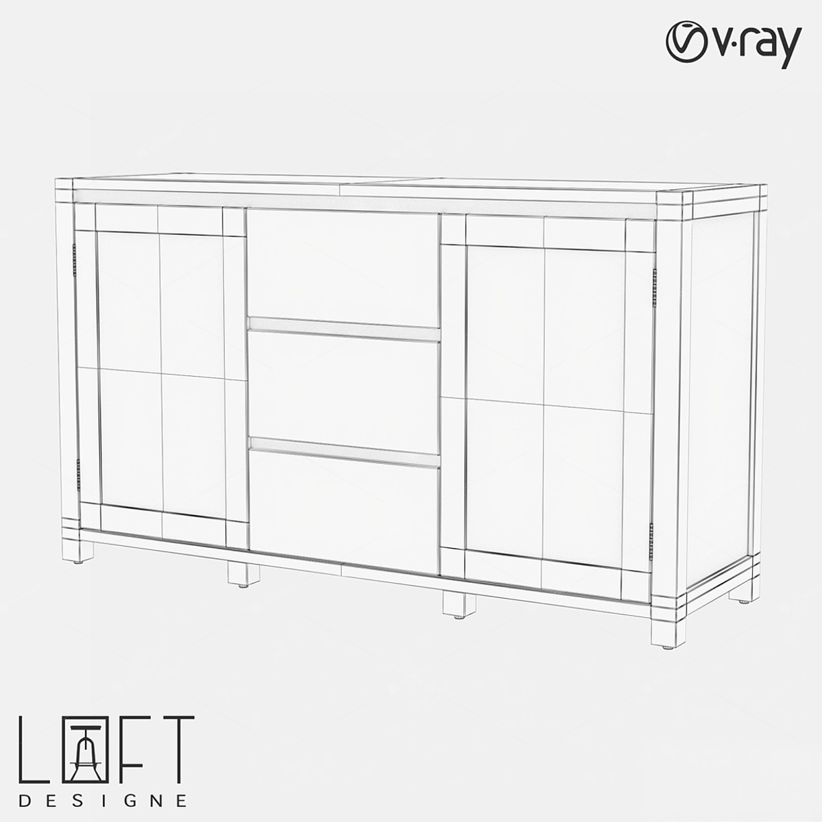 Cabinets 3D Models 2