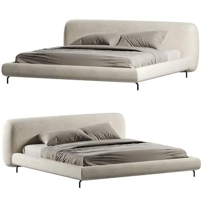 Organic Modern Double Bed