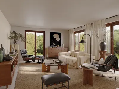 Modern Home Living Room