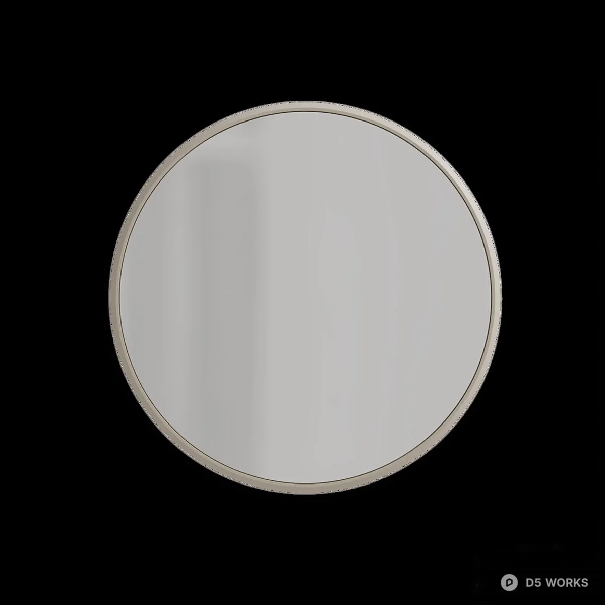 Minimalist Mirror Set 3d model thumbnail 4