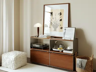 Mid-Century Modern Side Cabinet