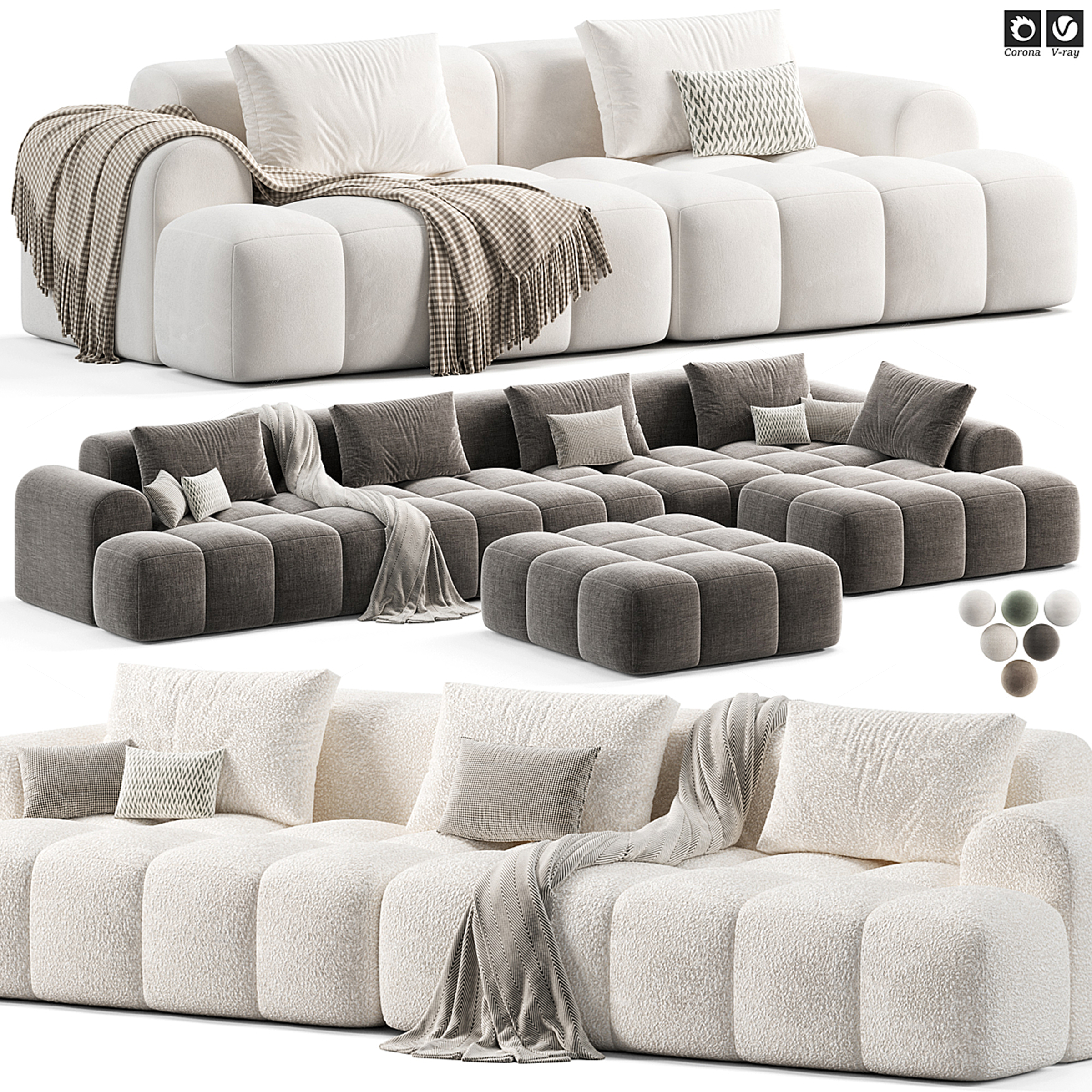 Sofas 3D Models 2