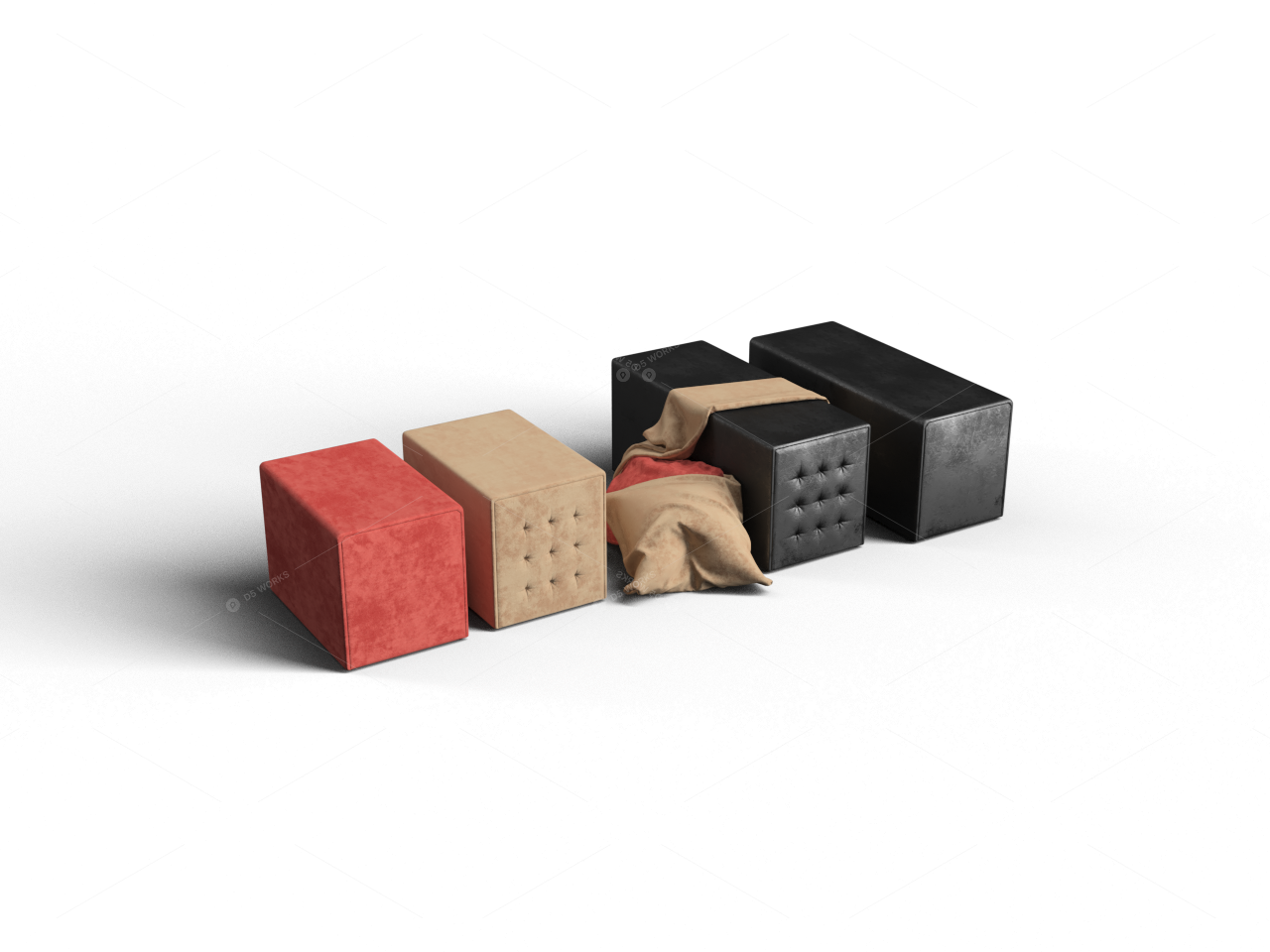 Stools 3D Models