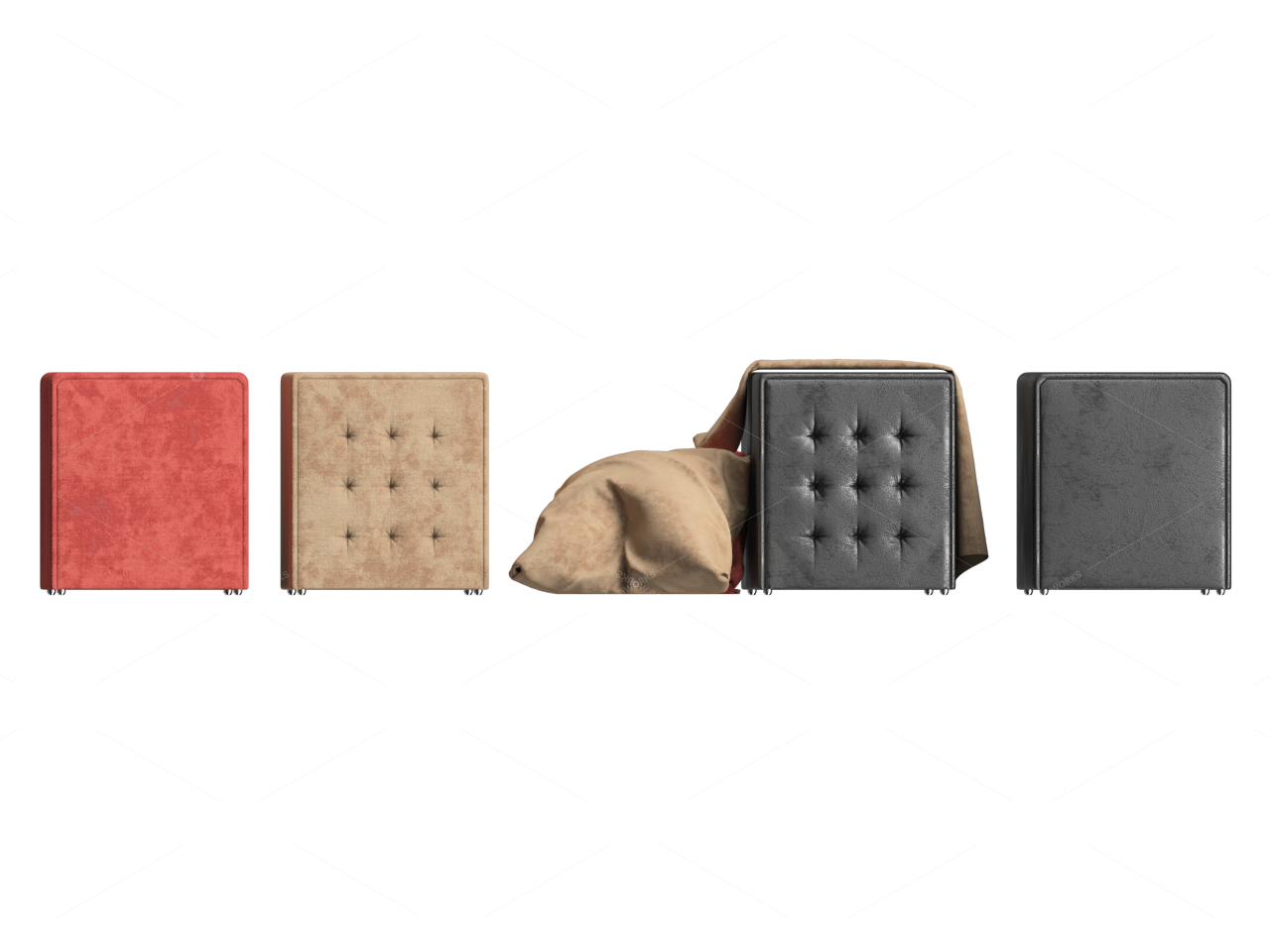 Stools 3D Models 2