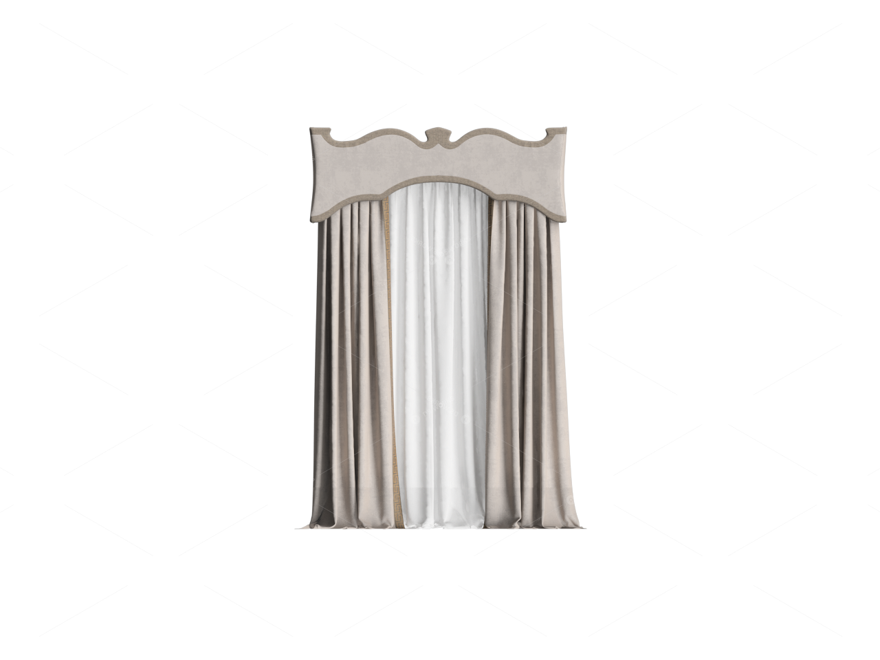 Curtains 3D Models 2