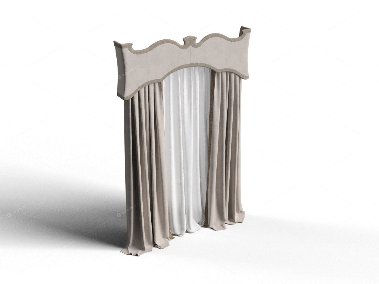Curtains 3D Models
