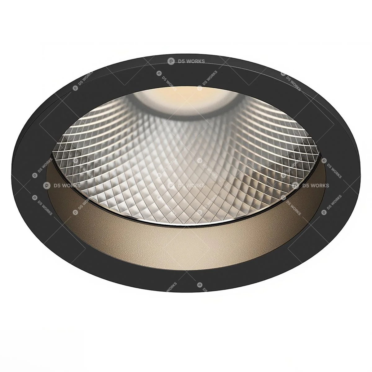 Downlight & Spotlight 3d model thumbnail 3