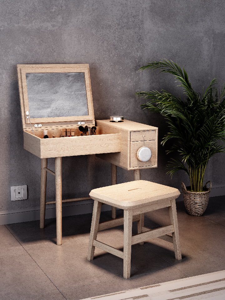 Wooden Dressing Table