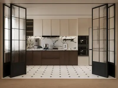 French Closed Kitchen