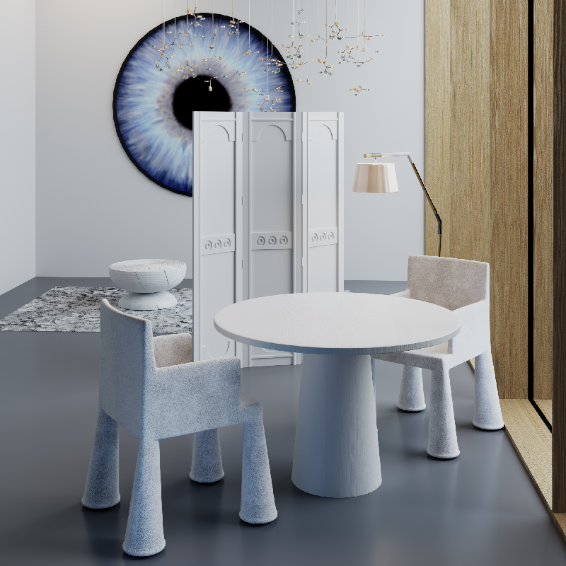 Modern Leisure Table & Chair Set