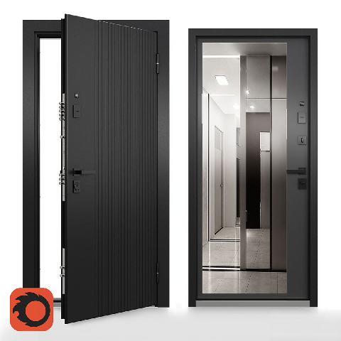Modern Single Door